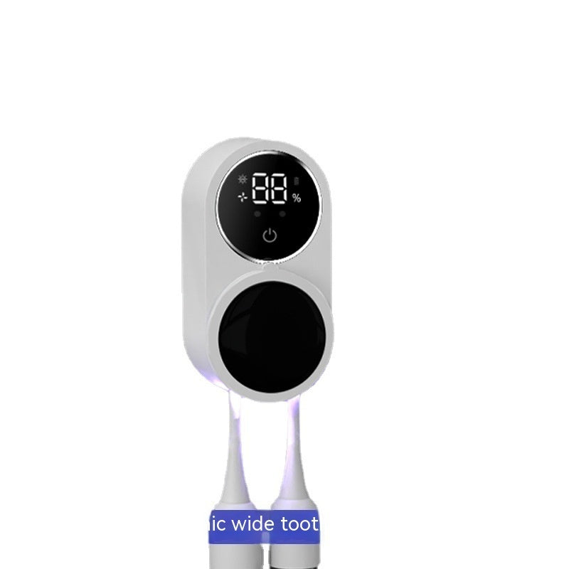 Portable UV Toothbrush Holder Sanitizer & Disinfectant with Toothpaste Accessories