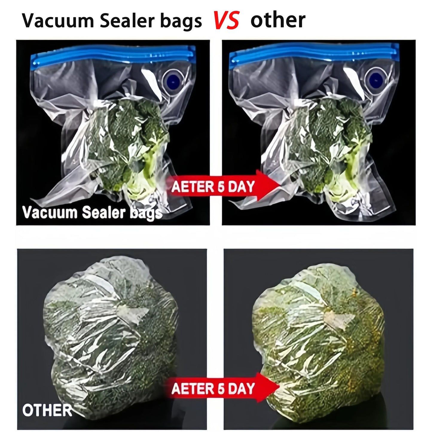 EcoSeal Pro   High-Quality Food Handheld Vacuum Sealer Portable & Rechargeable Vacuum Sealer (Vacuum Sealers+ 30 Reusable Vacuum Seal Bags